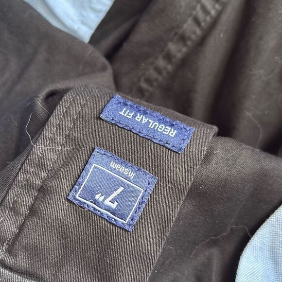 NWT Chubbies The Dark N Stormies 7” Black Original Twill Shorts Size Large - Picture 5 of 8